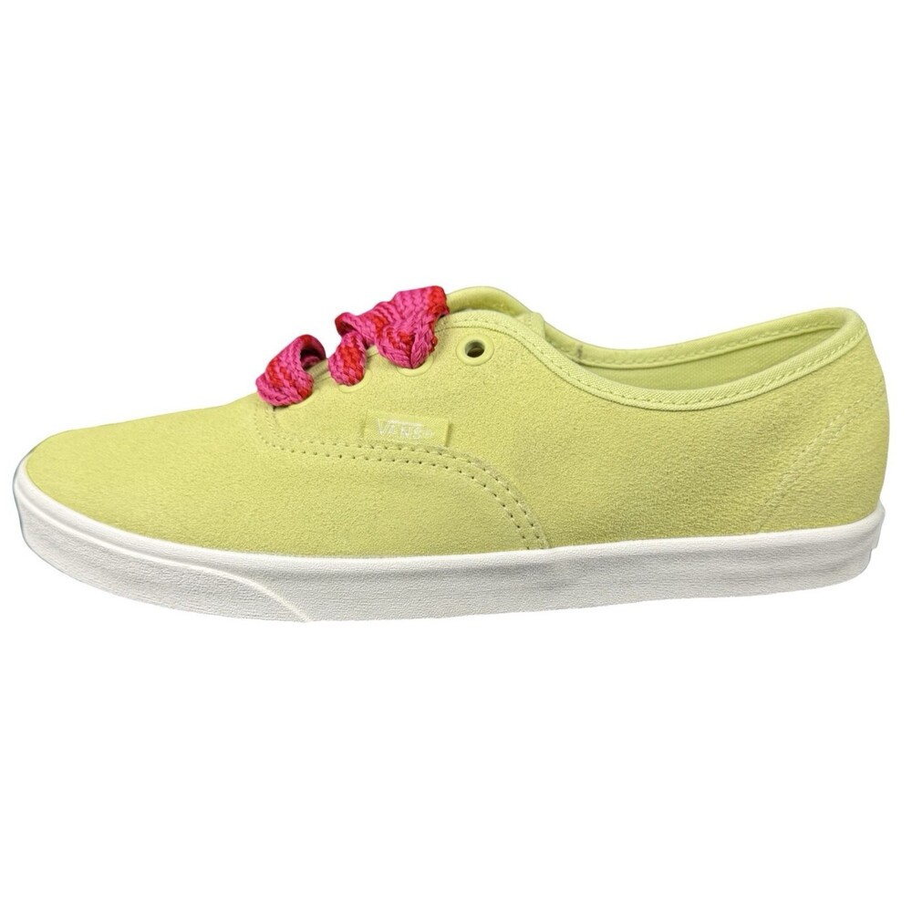 Vans Womens Size 7 Authentic Lowpro Suede Sneakers Fat Lace Turtledove New